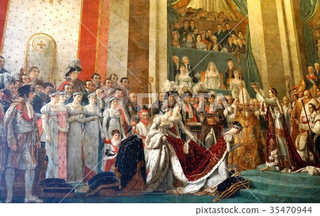 Paintings of the Palace of Versailles 1804 Consecration of Napoleon I and coronation of Empress Josephine 35470944