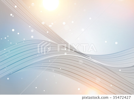 Abstract soft background with curve element Abstract soft background with curve element 35472427