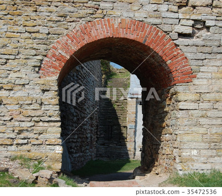 The arch of legendary fortress "Oreshek"  35472536