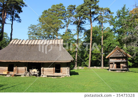 傳統建築農舍塔林愛沙尼亞波羅的海3歐洲 35473328