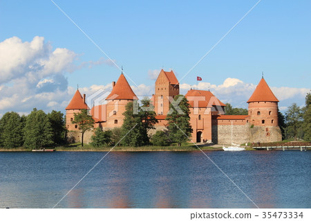 Trakai Castle Old Castle Lithuania Europe 35473334