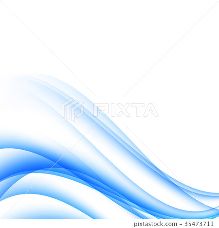 Blue background of gradient 35473711