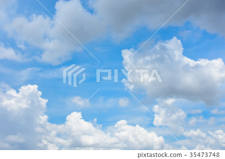 Blue sky background with cloud strom Blue sky background with cloud strom 35473748