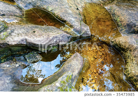 牛奶岩石峽谷的反射 35473985
