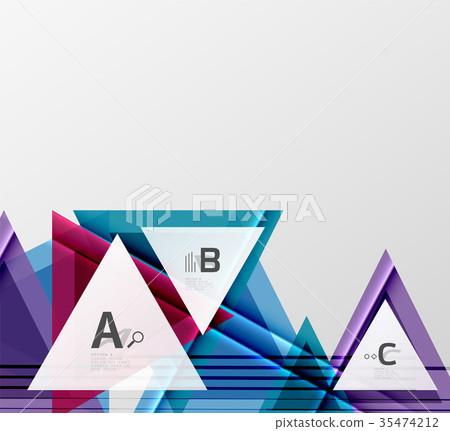 Colorful abstract shapes background Colorful abstract shapes background 35474212