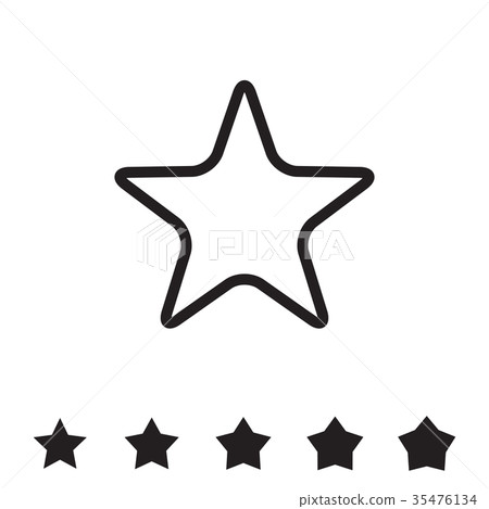 Star Vector Icons Isolated Star Vector Icons Isolated 35476134