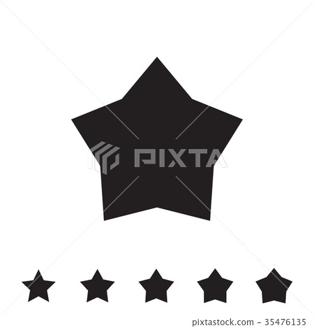 Star Vector Icons Isolated Star Vector Icons Isolated 35476135