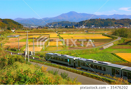 Kamaishi Line and Tono Countryside 35476202