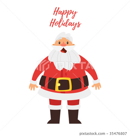 greeting card with Santa Claus greeting card with Santa Claus 35476807