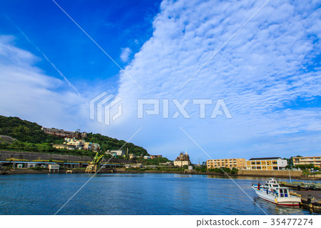 Ikeshima Port Ikeshima Coal Mine Ruins Nagasaki 35477274