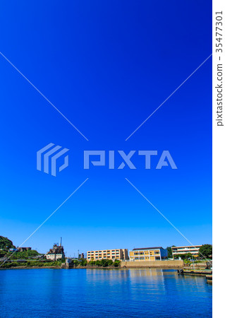 Ikeshima Port Ikeshima Coal Mine Ruins Nagasaki 35477301