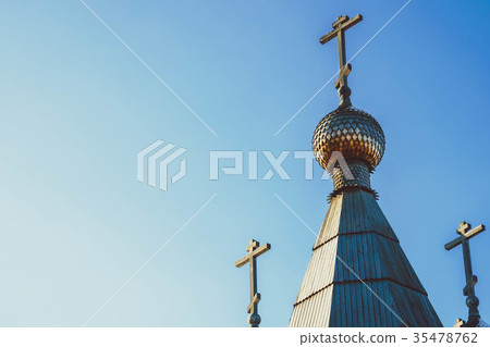 wooden Church in Russia 35478762