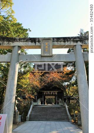 Kashiinomiya的Torii（福岡市） 35482480