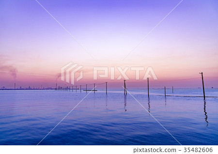 Egawa coast of morning glow 35482606