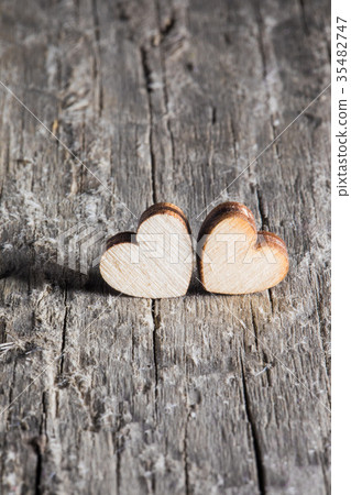 Two small hearts 35482747