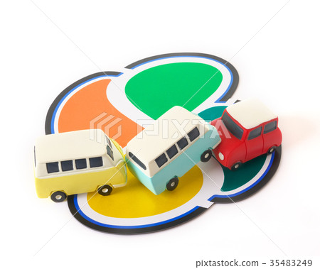 Silver mark and passenger cars 35483249