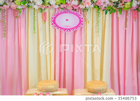 cream and pink Scene wedding 35486753