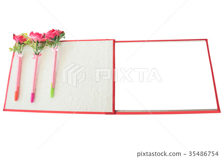 Wedding Singing books isolate 35486754