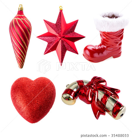 Christmas ornament, isolated on white background Christmas ornament, isolated on white background 35488033