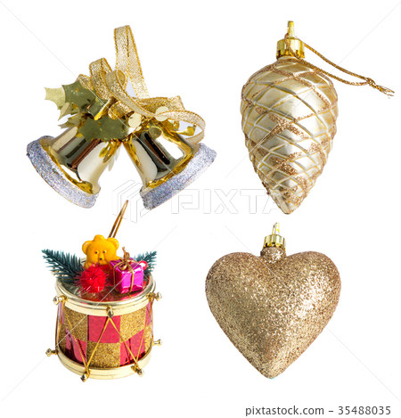 Christmas ornament, isolated on white background 35488035