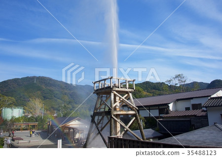 Mine peak hot spring water 35488123