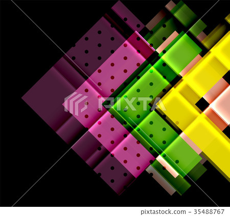Color arrows on black background Color arrows on black background 35488767
