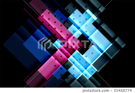 Color arrows on black background Color arrows on black background 35488774