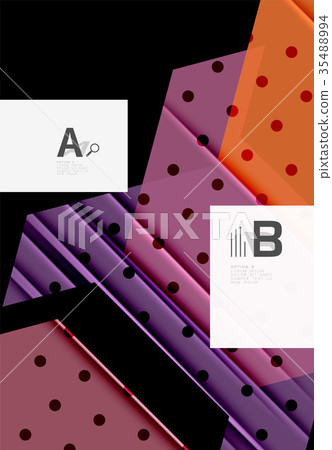 Color triangles background design Color triangles background design 35488994