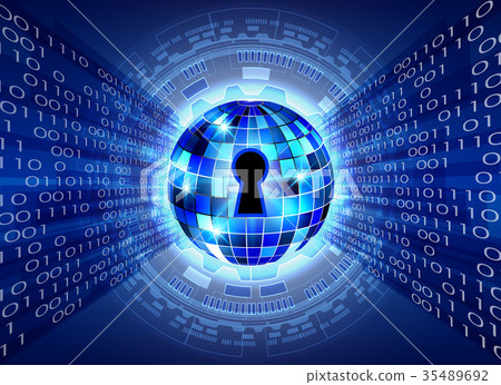 Abstract security technology background, Abstract security technology background, 35489692