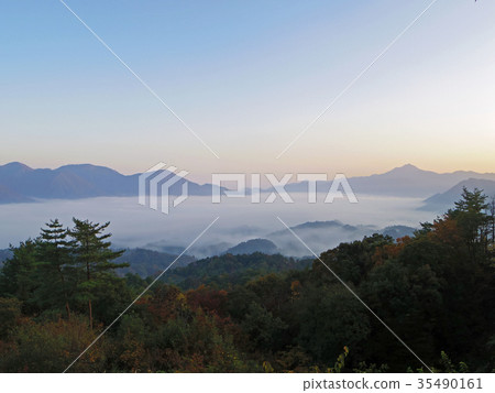Sea of clouds in Oonan Town 35490161
