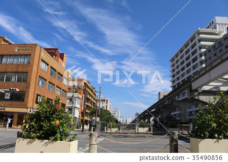 Naha prefectural government office Yui Rail 35490856