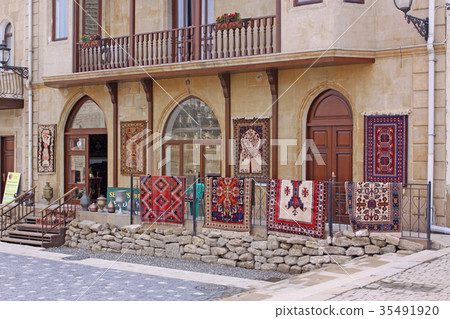Souvenir and antique shops in Old city, Baku Souvenir and antique shops in Old city, Baku 35491920