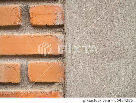 Background of old vintage brick wall 35494296