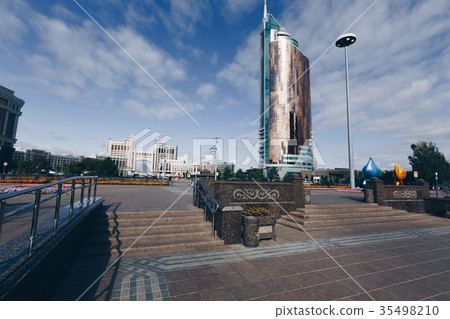 Modern buildings - center of capital of Kazakhstan 35498210
