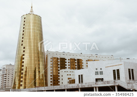 Modern buildings - center of capital of Kazakhstan 35498425