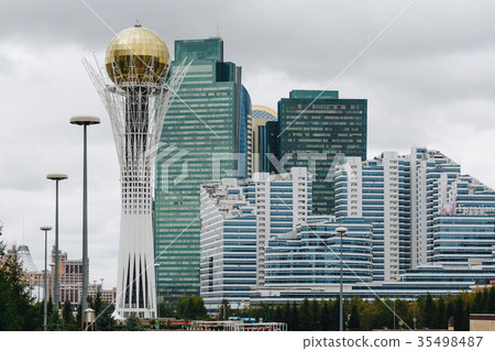 Bayterek tower is the main symbol of Kazakhstan 35498487