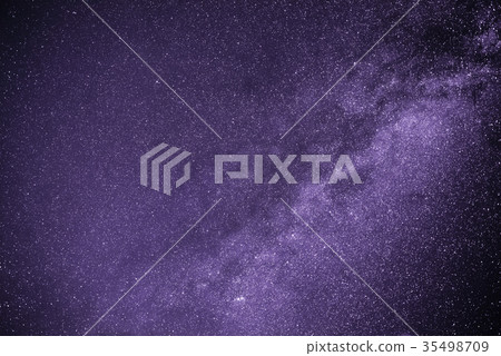 Background of starry purple night sky with Background of starry purple night sky with 35498709