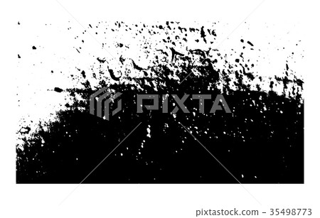 Grunge black and white vector texture. 35498773