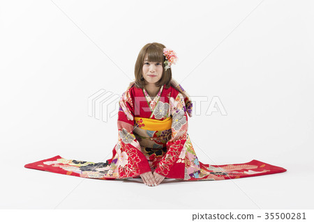 Furisode Kimono Women 35500281