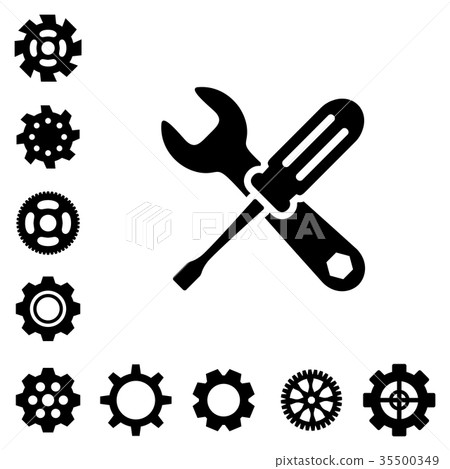 Service tools icons Service tools icons 35500349