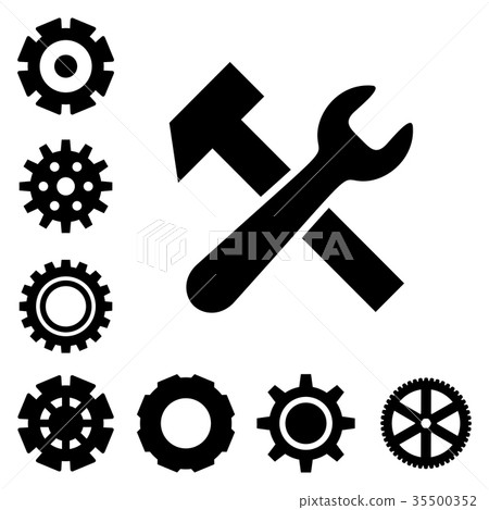 Service tools icons Service tools icons 35500352