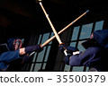 Kendo fighting 35500379