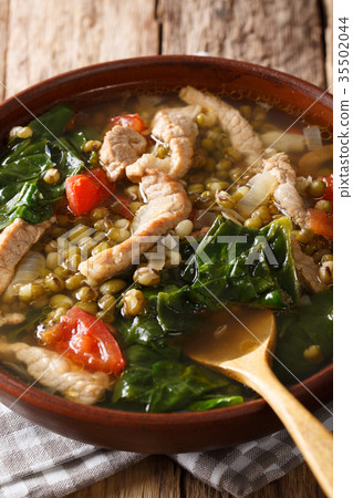 Munggo Guisado Filipino soup of beans mung Munggo Guisado Filipino soup of beans mung 35502044