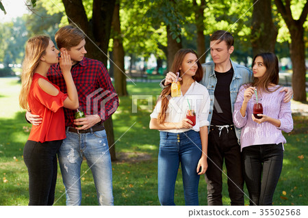 Jealousy and envy in friends relationship. 35502568