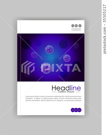 A4 Medical, scientific, academic journal cover 35505217