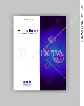 A4 Medical, scientific, academic journal cover  35505220