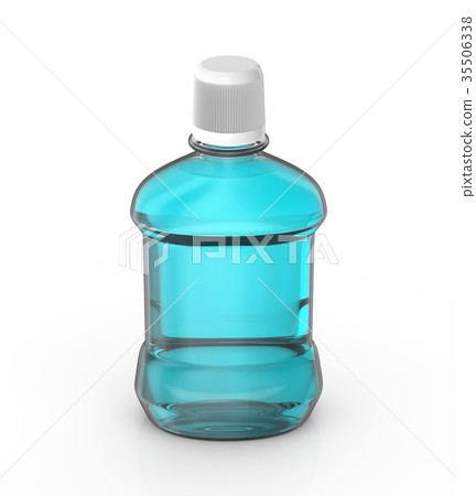 Blue mouth rinse - Stock Illustration [35506338] - PIXTA