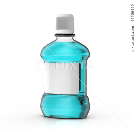 Blue mouth rinse - Stock Illustration [35506339] - PIXTA