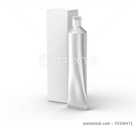 Toothpaste package mockup 35506471
