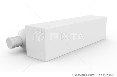 Blank toothpaste mockup 35506508